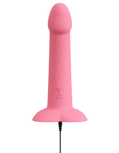 Heart Guy Pink Vibrador com Ventosa