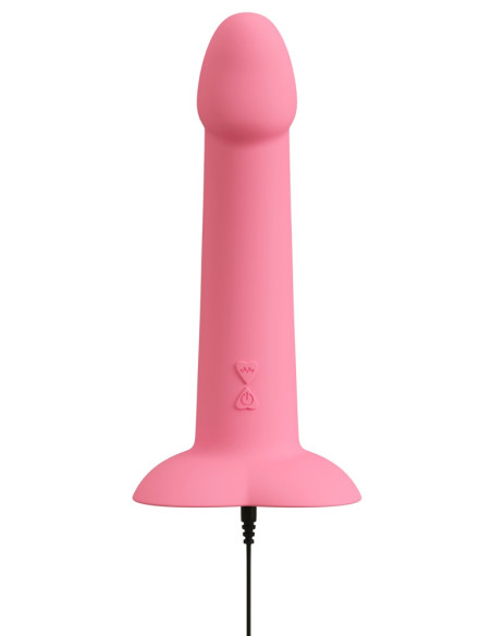 Heart Guy Pink Vibrador com Ventosa