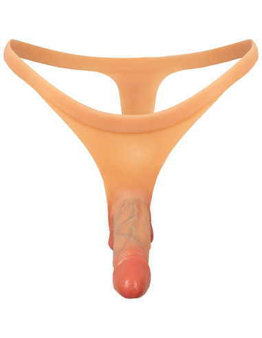 Cueca com pénis Duplo, Ultra Realística