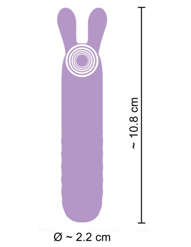 Mini Vibrator Cuties Lilás