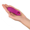 Vibrador, pequeno e potente.