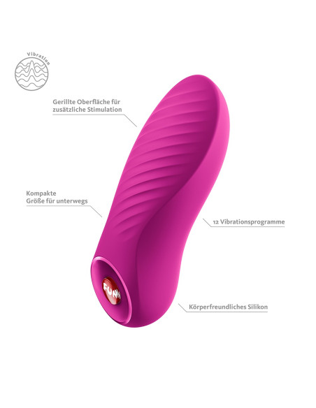 Mini Vibrador Recarregável BIJOU💜