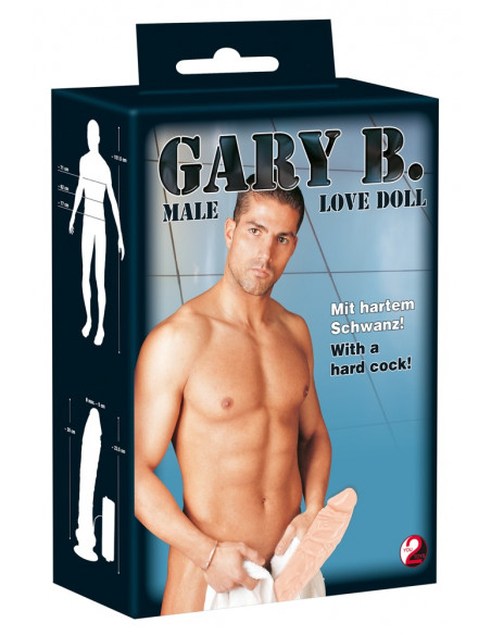 .Boneco c/vibrador - Gary B.