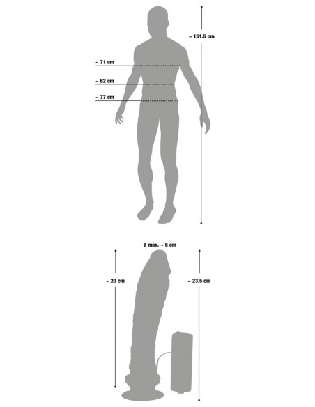 .Boneco c/vibrador - Gary B.