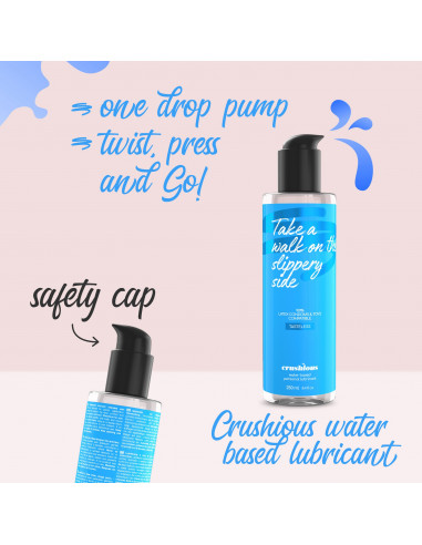 -Lubrificante Crushious à base de água 250ml