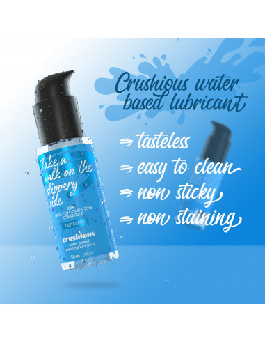 Lubrificante Crushious à base de água 50ml