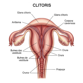 Ilustra&ccedil;&atilde;o - O Clit&oacute;ris da Mulher